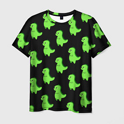 Мужская футболка Динозавры