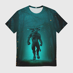 Футболка мужская Бык Миноса, цвет: 3D-принт