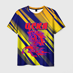 Футболка мужская CSKA ЦСКА, цвет: 3D-принт