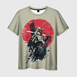 Мужская футболка Samurai man