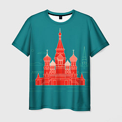 Мужская футболка Москва