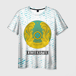 Футболка мужская KAZAKHSTAN КАЗАХСТАН, цвет: 3D-принт