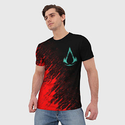 Футболка мужская Assassins Creed Valhalla, цвет: 3D-принт — фото 2