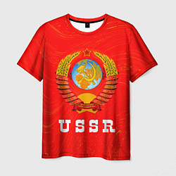 Футболка мужская USSR СССР, цвет: 3D-принт