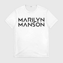 Футболка мужская Marilyn Manson, цвет: 3D-принт