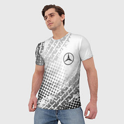 Футболка мужская Mercedes-Benz, цвет: 3D-принт — фото 2