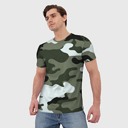 Футболка мужская Camouflage 2, цвет: 3D-принт — фото 2