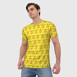 Футболка мужская Pikachu БОМБИНГ, цвет: 3D-принт — фото 2