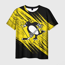 Футболка мужская Pittsburgh Penguins Sport, цвет: 3D-принт