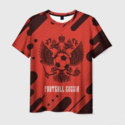 Мужская футболка FOOTBALL RUSSIA Футбол