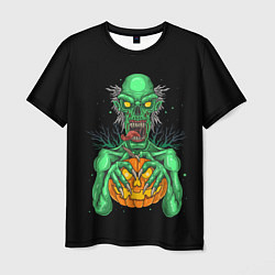 Мужская футболка Halloween Zombie