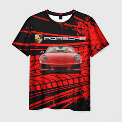 Мужская футболка PORSCHE