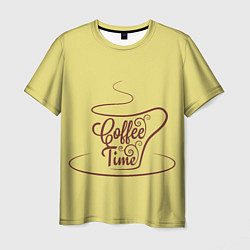 Мужская футболка Время пить кофе