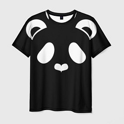 Футболка мужская Panda white, цвет: 3D-принт