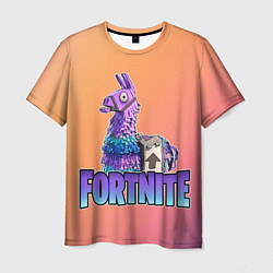 Футболка мужская Fortnite Lama, цвет: 3D-принт