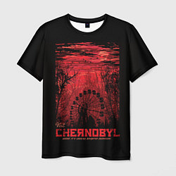 Футболка мужская Чернобыль, цвет: 3D-принт