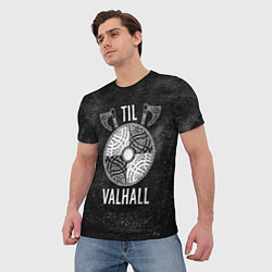 Футболка мужская Till Valhall, цвет: 3D-принт — фото 2