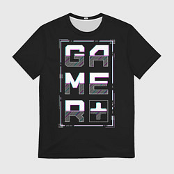 Футболка мужская Gamer, цвет: 3D-принт