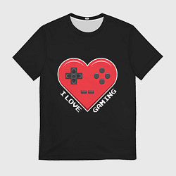 Мужская футболка I Love Gaming