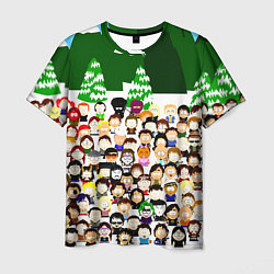 Мужская футболка Южный Парк South Park