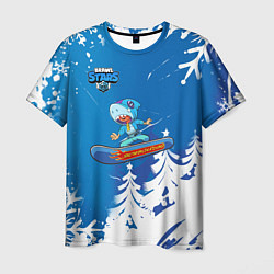 Мужская футболка Brawl Stars Snowboarding