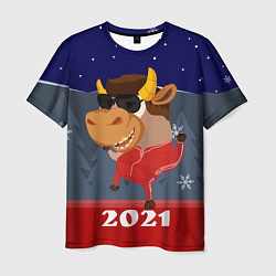 Мужская футболка Бычара 2021