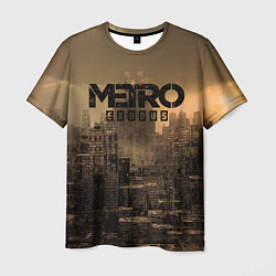 Мужская футболка Metro город-призрак