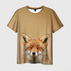 Мужская футболка Милая лисичка