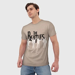 Футболка мужская The Beatles, цвет: 3D-принт — фото 2