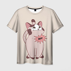 Мужская футболка Pop Cat