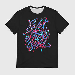 Футболка мужская Неон, цвет: 3D-принт