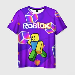 Мужская футболка ROBLOX КУБЫ