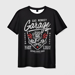 Футболка мужская Gas Monkey Garage, цвет: 3D-принт