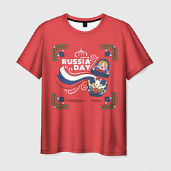 Мужская футболка Russian Day