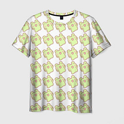 Мужская футболка Счастливые лягушки