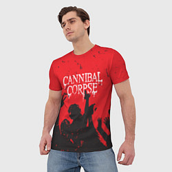 Футболка мужская Cannibal Corpse Труп Каннибала Z, цвет: 3D-принт — фото 2