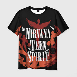 Мужская футболка NIRVANA TEEN SPIRIT