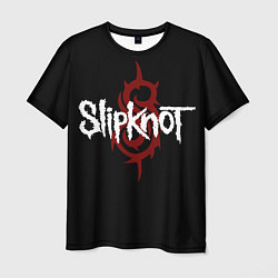 Мужская футболка Slipknot Надпись