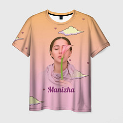 Мужская футболка Манижа Manizha