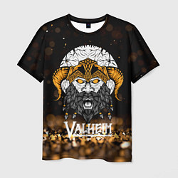 Мужская футболка Valheim Viking Gold