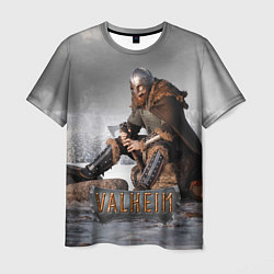 Мужская футболка Valheim Викинг