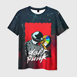 Мужская футболка DAFT PUNK MUSIC