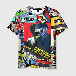 Мужская футболка Daft Punk Records