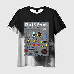 Мужская футболка Daft punk modern