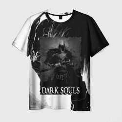 Мужская футболка DARKSOULS ТЁМНЫЙ РЫЦАРЬ