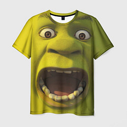 Мужская футболка Shrek is Yelling