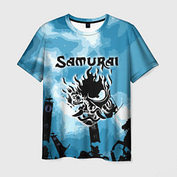 Футболка мужская SAMURAI KING 2077, цвет: 3D-принт