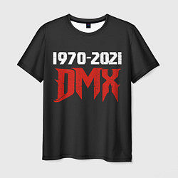 Футболка мужская DMX 1970-2021, цвет: 3D-принт