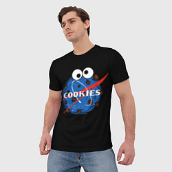 Футболка мужская Cookies, цвет: 3D-принт — фото 2