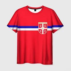 Мужская футболка Сборная Сербии